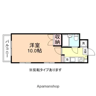 サンフラワーハイツ【305号室】の間取り