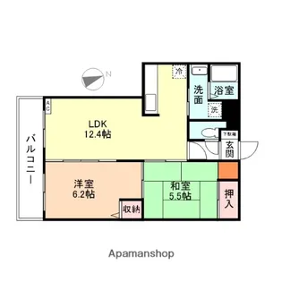 メゾン・リラ【2階】の間取り