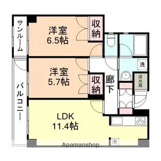 グレインハウス【3階】の間取り