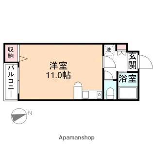 オーベルジュ野村深田町【103号室】の間取り