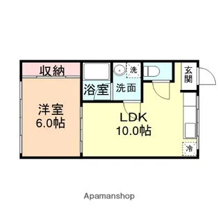 メゾン・シック【202号室】の間取り