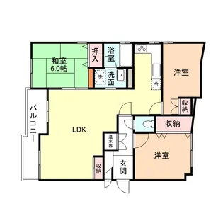 メゾン大和11【103号室】の間取り