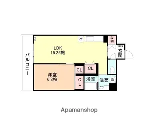 豊町ハイツ【1階】の間取り
