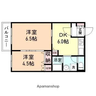 ガーデンハイツ多賀 A棟【3階】の間取り