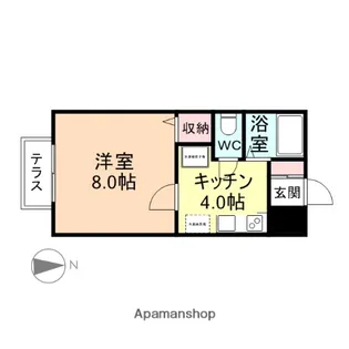 メゾンド・サンコークⅣ【2階】の間取り