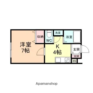 アネックス・K・Ⅰ【103号室】の間取り