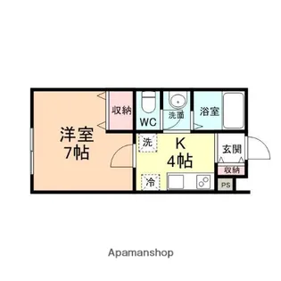 アネックス・K・Ⅰ【101号室】の間取り