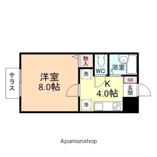 メゾンド・サンコークⅢ【1階】の間取り