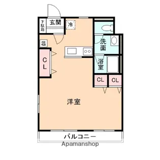 ボナール・アーバンライフ【101号室】の間取り