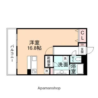 パルティール土屋【1階】の間取り