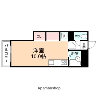 サンライトイン砺波【205号室】の間取り