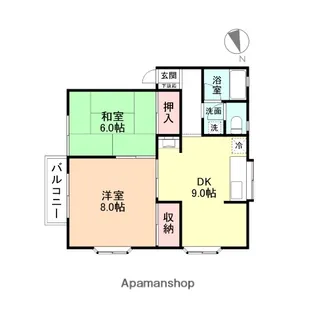 ステラ・クオン【2階】の間取り