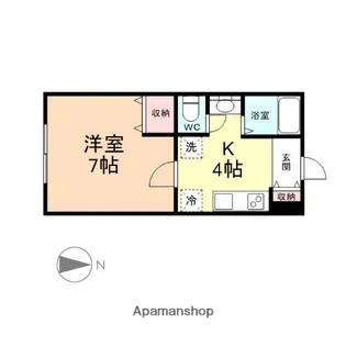 アネックスK・Ⅲ【203号室】の間取り