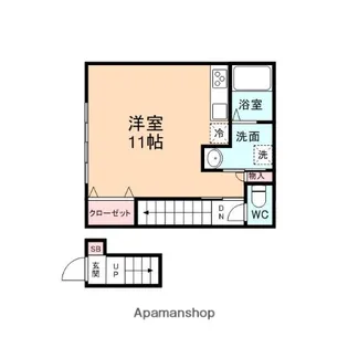 ドゥバンセ【2階】の間取り