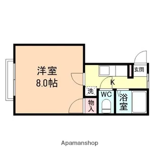 LAファミール【201号室】の間取り