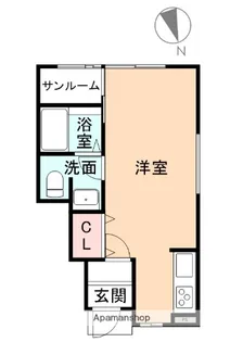コヴェントリー 1・2【2-106号室】の間取り