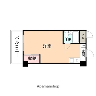 コーポ庄川【326号室】の間取り
