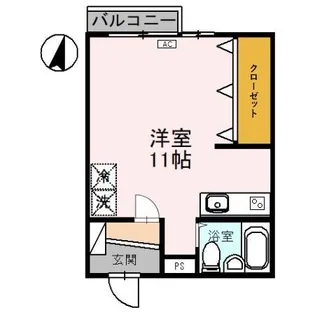 パールハイツとなみ1【1階】の間取り