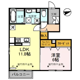 AOI【1階】の間取り