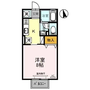 ミレーネ【1階】の間取り