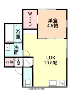 リセンス太閤山【2階】の間取り