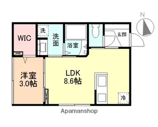 CALMPORT N【2階】の間取り