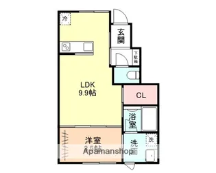 ULU【1階】の間取り