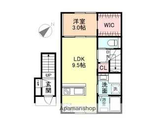 SOLANAⅡ【2階】の間取り