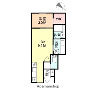 B−TONE【102号室】の間取り