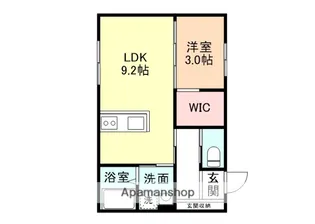 FELICE駅南Ⅱ【203号室】の間取り