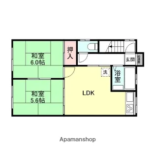 よしき荘【3号室】の間取り