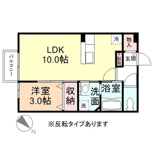 ブライトヒルズ【2階】の間取り