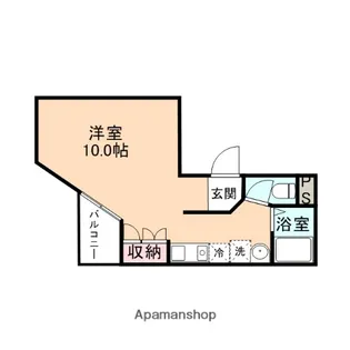 ビラビエナ【205号室】の間取り