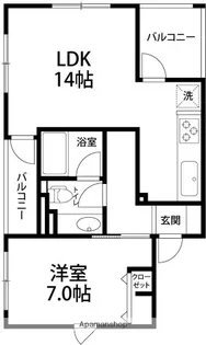ローゼンバウム【305号室】の間取り