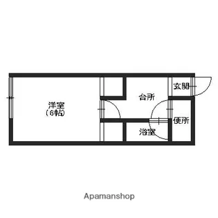 コンコーポ【203号室】の間取り