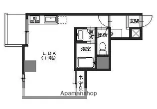 リブシーマ野町【505号室】の間取り
