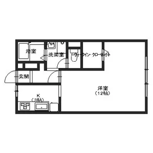 サンフラワーM【102号室】の間取り