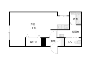 エスポワール8【201号室】の間取り