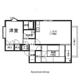 ディアス88【203号室】の間取り