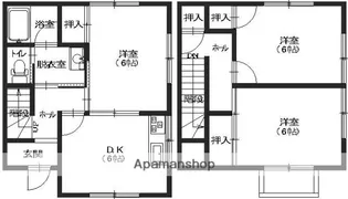 石川県金沢市米泉町2丁目【一戸建】の間取り