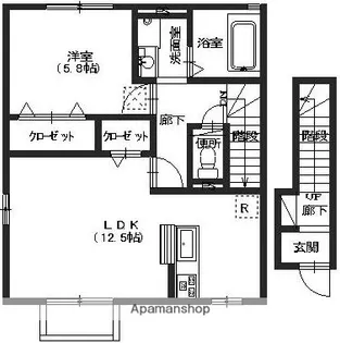 シルフィード【201号室】の間取り