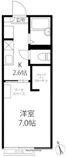 ラフォーレ【A102号室】の間取り