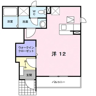 メゾン・ド・ソレイユ【1階】の間取り