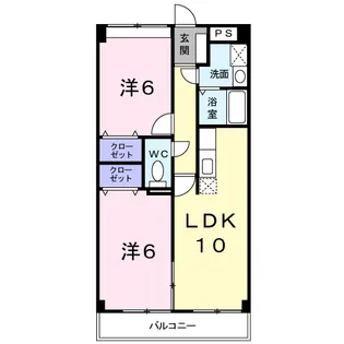 ロイヤルグランデⅡ【2階】の間取り