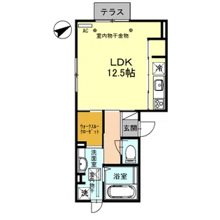 ヴィオラⅡ【1階】の間取り