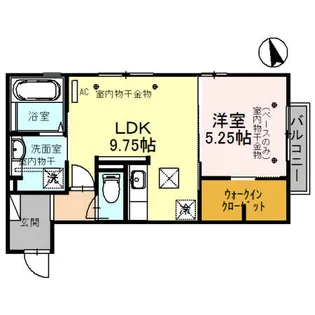 VILLA FORESTA(ヴィラフォレスタ)【1階】の間取り