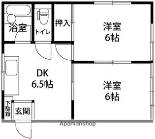 ヴィラ・エスエフ【205号室】の間取り