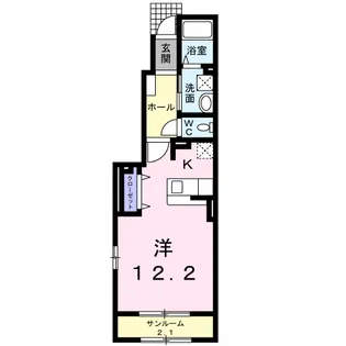 エレガンシアⅠ【1階】の間取り