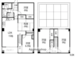 GRAND SUNPIA【403号室】の間取り