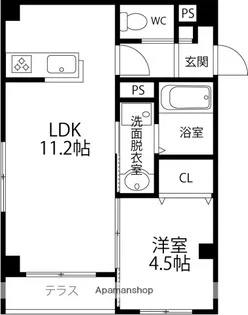 MAISON【202号室】の間取り